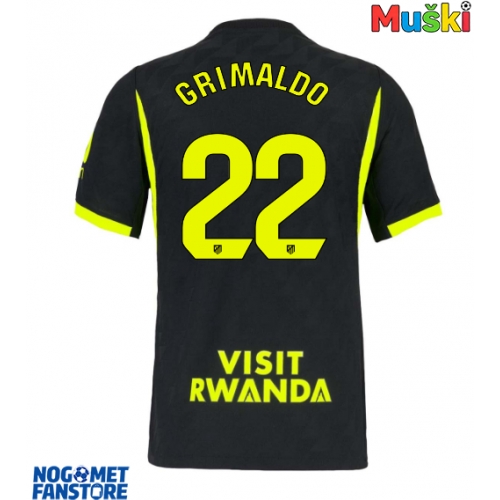 Atletico Madrid Alejandro Grimaldo #22 Gostujuci Dres 2026-27 Kratak Rukav